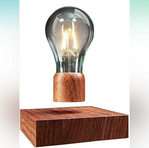 LEVITATION ARTS Magnetic Levitating Floating Wireless LED Light Bulb Desk Lamp - Picture 7 of 7